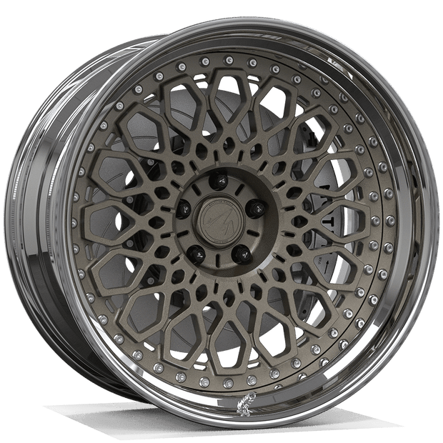 Makstton 2 - Piece Forged Wheel FG2P FLORAL Aftermarket Carbon Fiber Part / Bodykit - Robot Bodykits