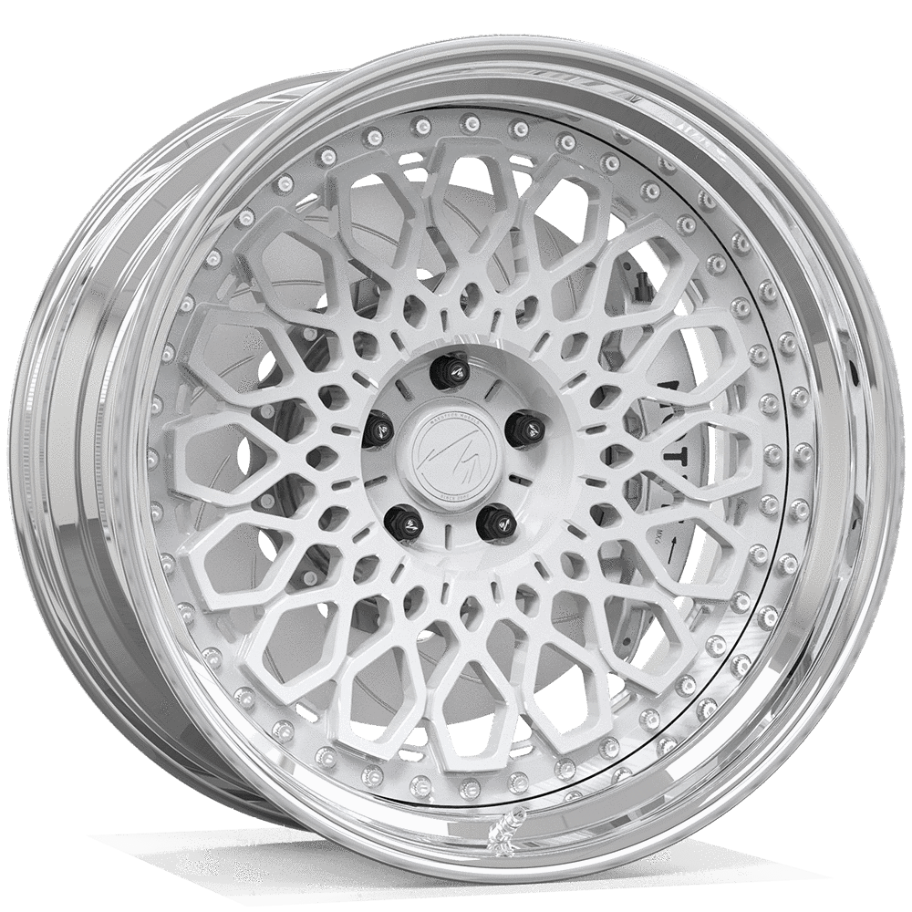 Makstton 2 - Piece Forged Wheel FG2P FLORAL Aftermarket Carbon Fiber Part / Bodykit - Robot Bodykits