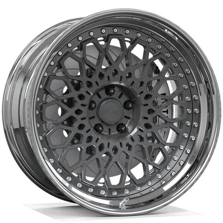 Makstton 2 - Piece Forged Wheel FG2P FLORAL Aftermarket Carbon Fiber Part / Bodykit - Robot Bodykits