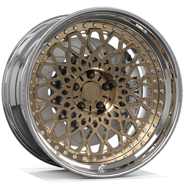 Makstton 2 - Piece Forged Wheel FG2P FLORAL Aftermarket Carbon Fiber Part / Bodykit - Robot Bodykits