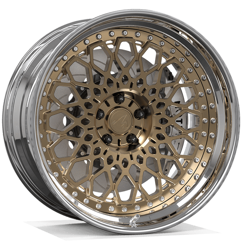 Makstton 2 - Piece Forged Wheel FG2P FLORAL Aftermarket Carbon Fiber Part / Bodykit - Robot Bodykits
