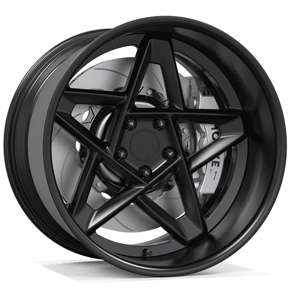 Makstton 2 - Piece Forged Wheel FG2P FSTAR Aftermarket Carbon Fiber Part / Bodykit - Robot Bodykits