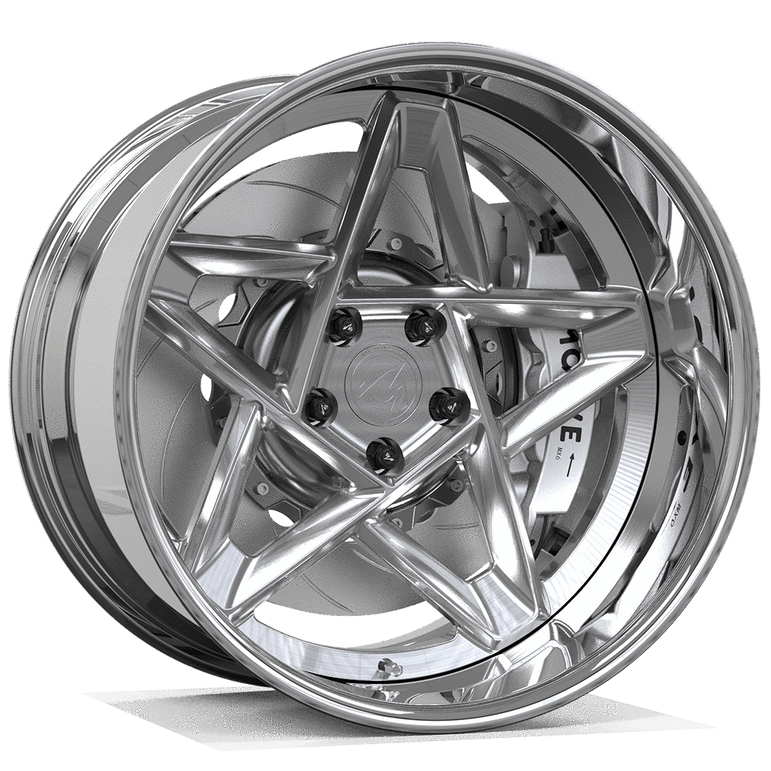 Makstton 2 - Piece Forged Wheel FG2P FSTAR Aftermarket Carbon Fiber Part / Bodykit - Robot Bodykits
