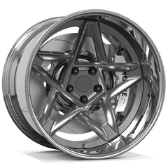 Makstton 2 - Piece Forged Wheel FG2P FSTAR Aftermarket Carbon Fiber Part / Bodykit - Robot Bodykits