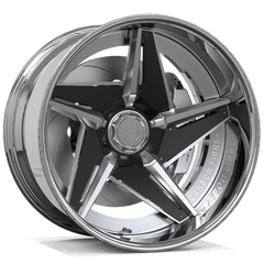 Makstton 2 - Piece Forged Wheel FG2P LURK5 Aftermarket Carbon Fiber Part / Bodykit - Robot Bodykits