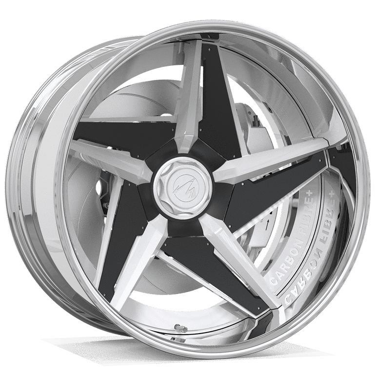 Makstton 2 - Piece Forged Wheel FG2P LURK5 Aftermarket Carbon Fiber Part / Bodykit - Robot Bodykits