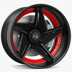 Makstton 2 - Piece Forged Wheel FG2P LURK5 Aftermarket Carbon Fiber Part / Bodykit - Robot Bodykits