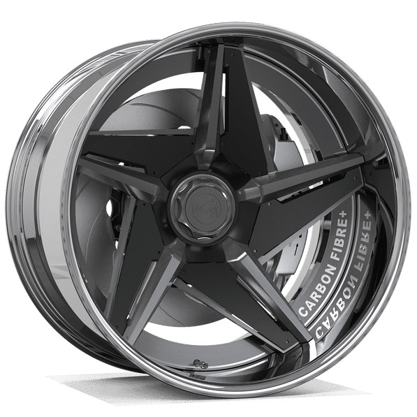Makstton 2 - Piece Forged Wheel FG2P LURK5 Aftermarket Carbon Fiber Part / Bodykit - Robot Bodykits