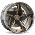 Makstton 2 - Piece Forged Wheel FG2P LURK5 Aftermarket Carbon Fiber Part / Bodykit - Robot Bodykits