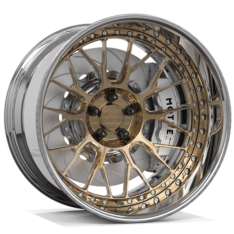 Makstton 2 - Piece Forged Wheel FG2P TOTEM Aftermarket Carbon Fiber Part / Bodykit - Robot Bodykits