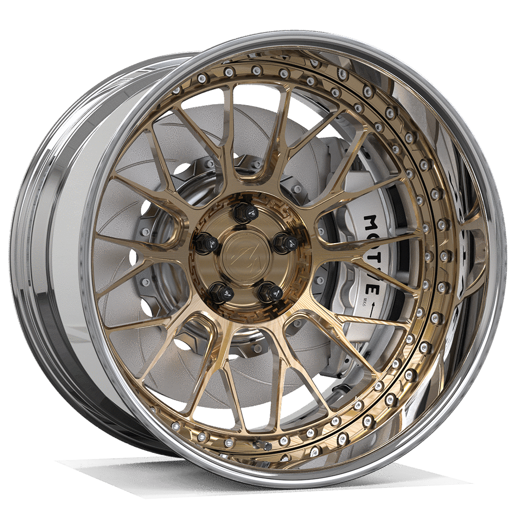 Makstton 2 - Piece Forged Wheel FG2P TOTEM Aftermarket Carbon Fiber Part / Bodykit - Robot Bodykits