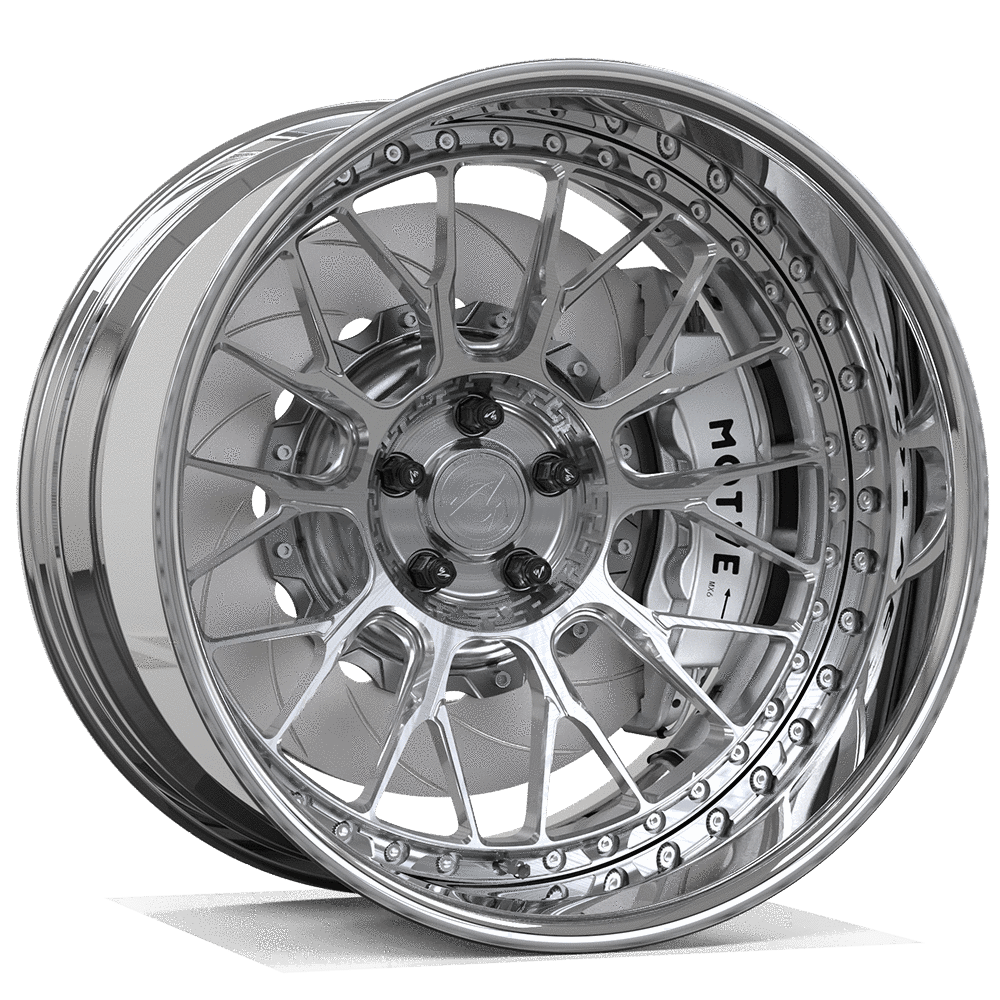 Makstton 2 - Piece Forged Wheel FG2P TOTEM Aftermarket Carbon Fiber Part / Bodykit - Robot Bodykits