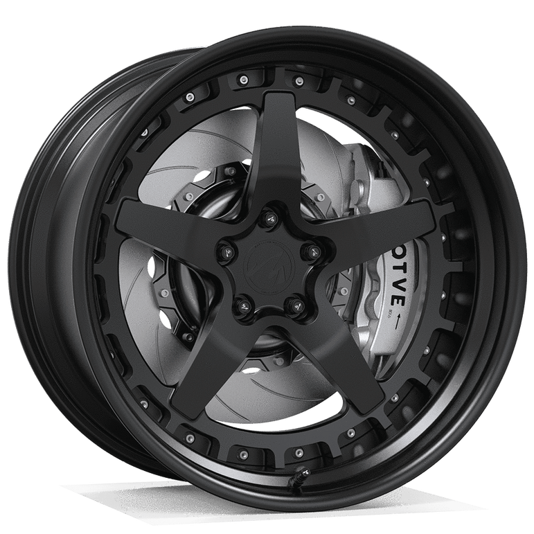 Makstton 2 - Piece Forged Wheel FG2P WEAVER Aftermarket Carbon Fiber Part / Bodykit - Robot Bodykits