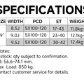 Makstton Mono - Forged 19" Wheel FG MR7 Aftermarket Carbon Fiber Part / Bodykit - Robot Bodykits