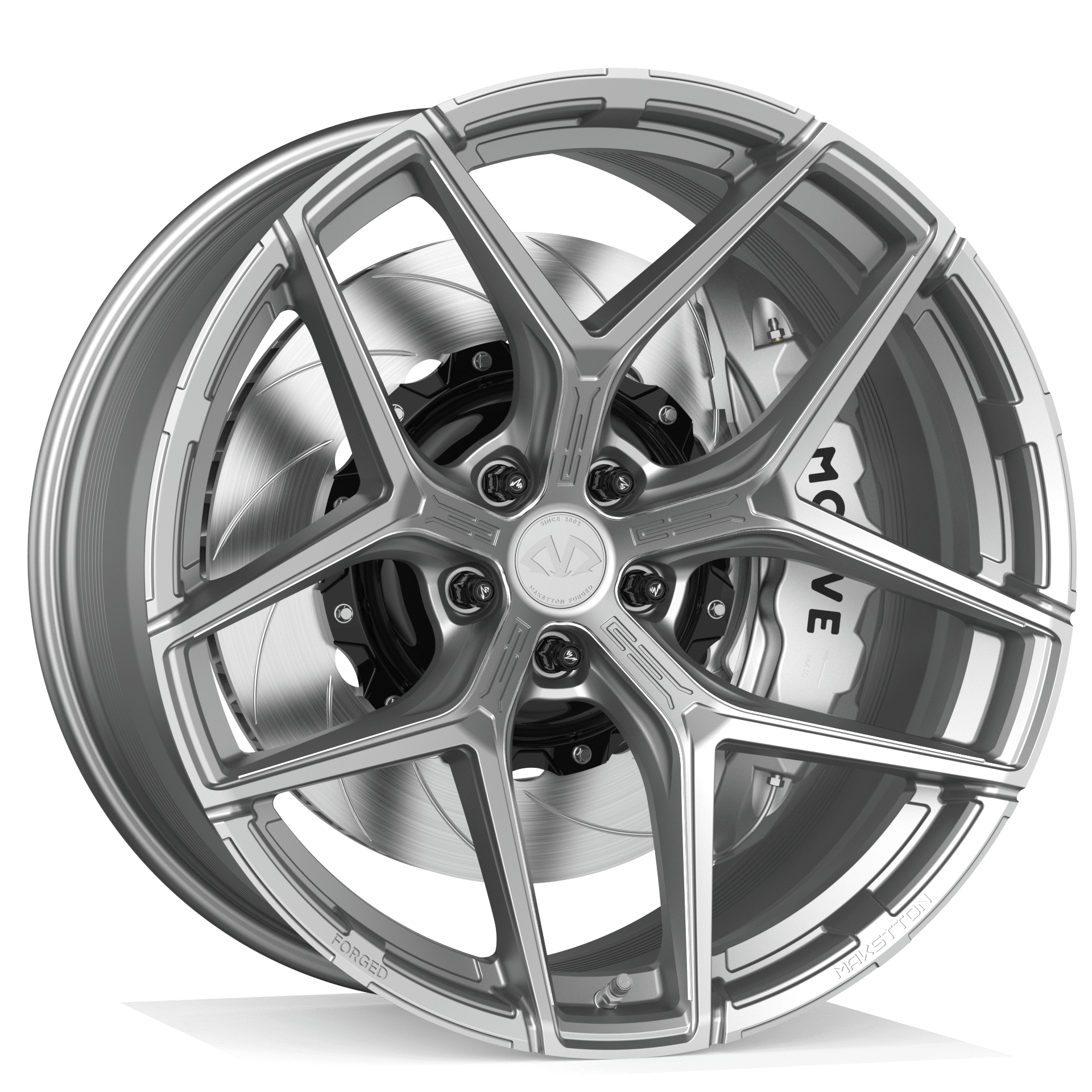 Makstton Monoblock Forged Wheel FG FK07RK-5 Aftermarket Carbon Fiber Part / Bodykit - Robot Bodykits