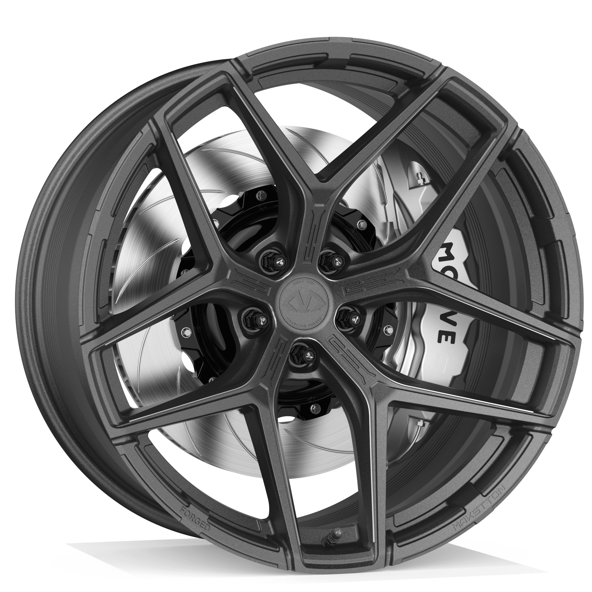 Makstton Monoblock Forged Wheel FG FK07RK-5 Aftermarket Carbon Fiber Part / Bodykit - Robot Bodykits