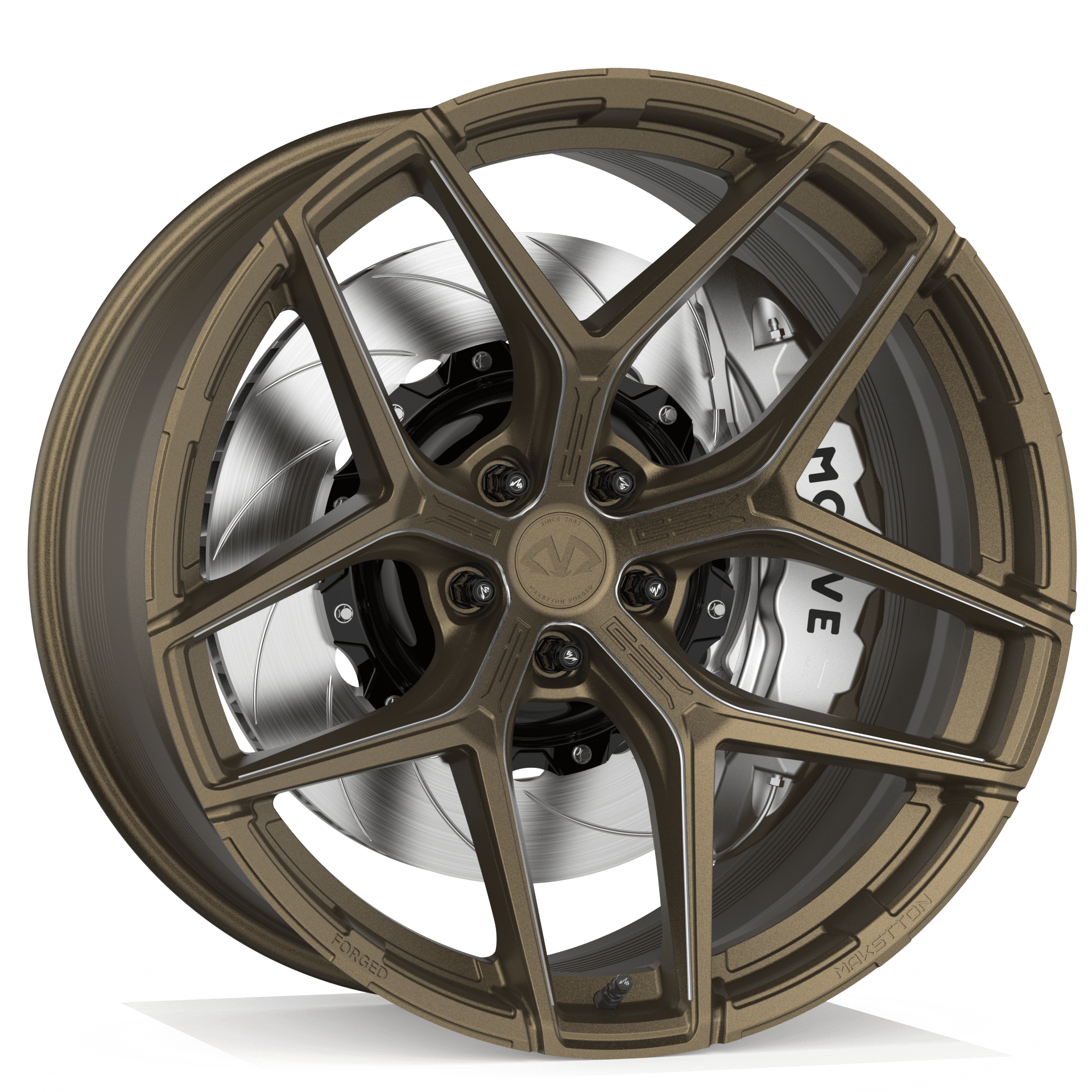 Makstton Monoblock Forged Wheel FG FK07RK-5 Aftermarket Carbon Fiber Part / Bodykit - Robot Bodykits