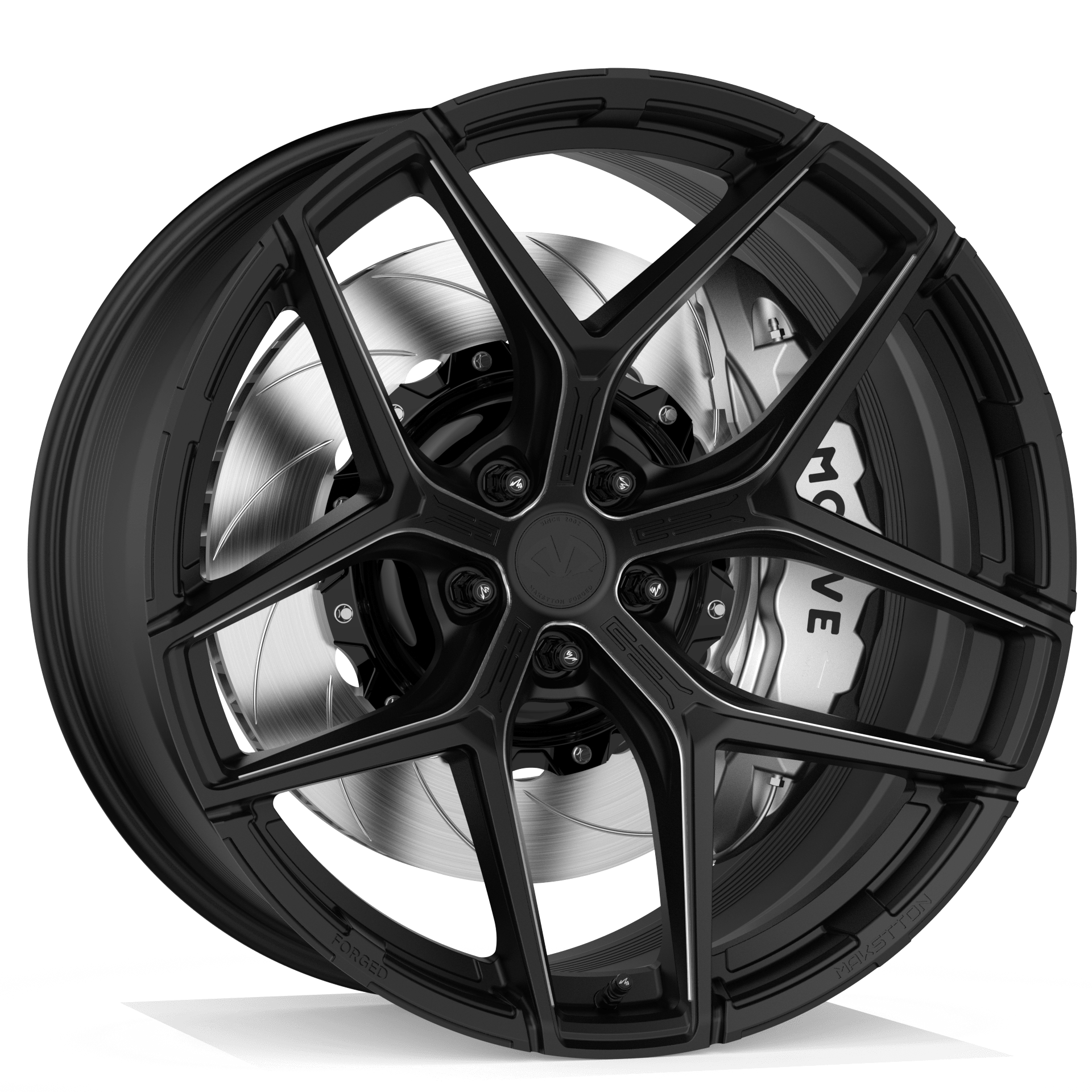 Makstton Monoblock Forged Wheel FG FK07RK-5 Aftermarket Carbon Fiber Part / Bodykit - Robot Bodykits