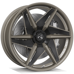 Makstton Monoblock Forged Wheel FG LURK6 Plus+ Aftermarket Carbon Fiber Part / Bodykit - Robot Bodykits