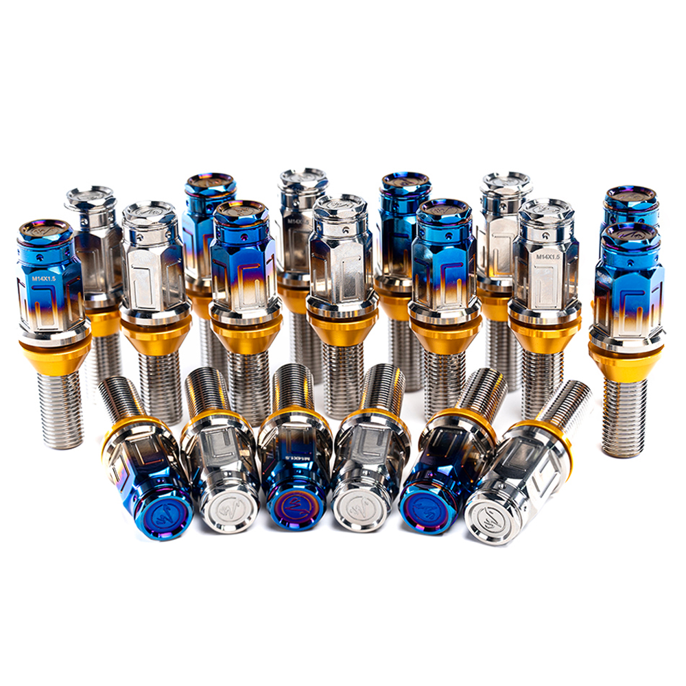 Makstton Titanium Wheel Bolt & Nuts Aftermarket Carbon Fiber Part / Bodykit - Robot Bodykits