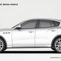 Maserati Levante Paktechz Full Dry Carbon Aerodynamics kit Aftermarket Carbon Fiber Part / Bodykit - Robot Bodykits