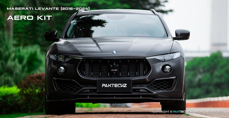 Maserati Levante Paktechz Full Dry Carbon Aerodynamics kit Aftermarket Carbon Fiber Part / Bodykit - Robot Bodykits
