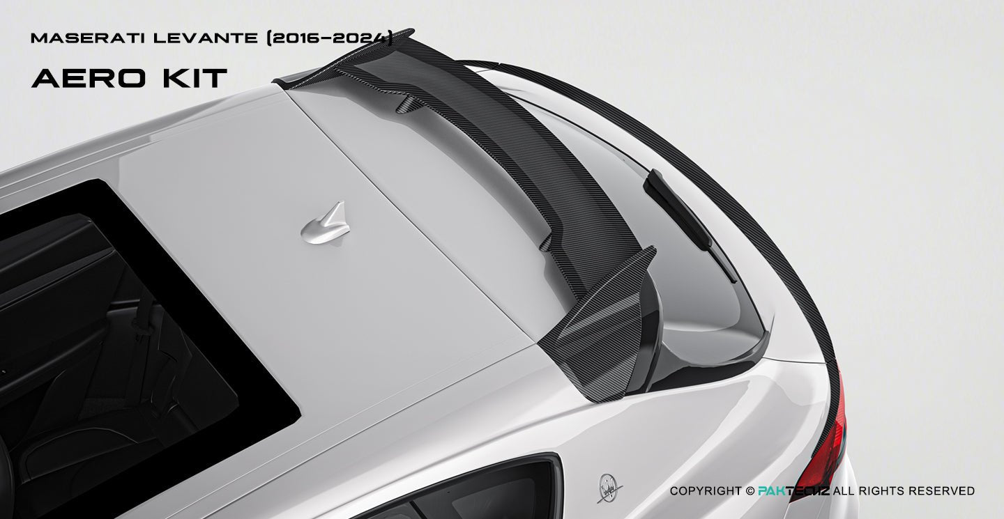 Maserati Levante Paktechz Full Dry Carbon Aerodynamics kit Aftermarket Carbon Fiber Part / Bodykit - Robot Bodykits