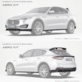 Maserati Levante Paktechz Full Dry Carbon Aerodynamics kit Aftermarket Carbon Fiber Part / Bodykit - Robot Bodykits