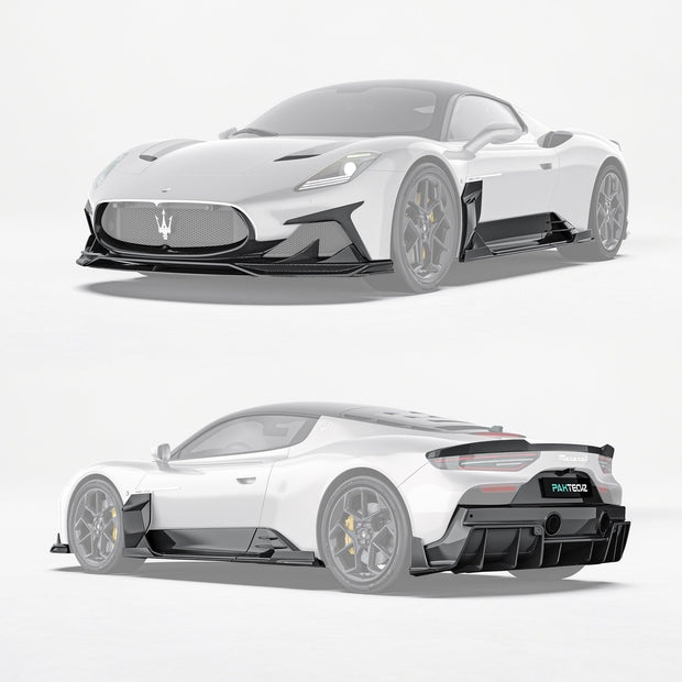 Maserati MC20 Paktechz Full Dry Carbon Aerodynamics Kit Aftermarket Carbon Fiber Part / Bodykit - Robot Bodykits