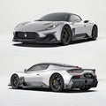 Maserati MC20 Paktechz Full Dry Carbon Aerodynamics Kit Aftermarket Carbon Fiber Part / Bodykit - Robot Bodykits