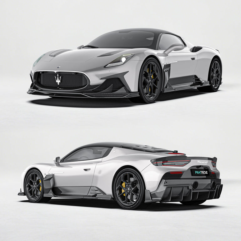 Maserati MC20 Paktechz Full Dry Carbon Aerodynamics Kit Aftermarket Carbon Fiber Part / Bodykit - Robot Bodykits