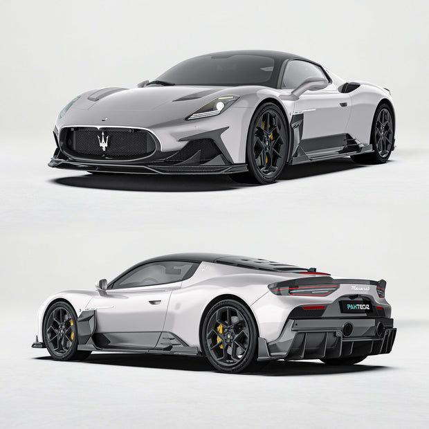 Maserati MC20 Paktechz Full Dry Carbon Aerodynamics Kit Aftermarket Carbon Fiber Part / Bodykit - Robot Bodykits