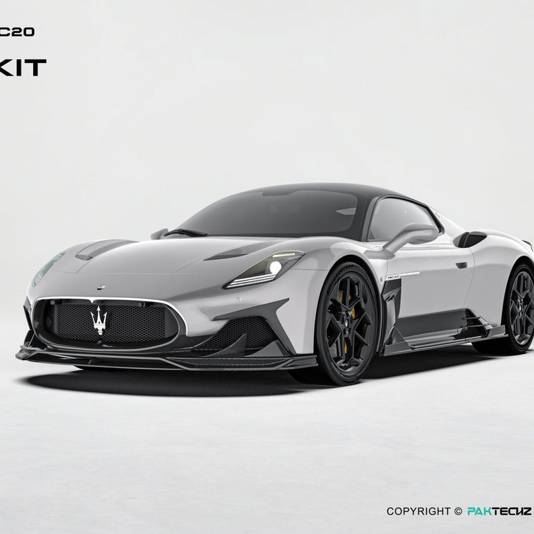 Maserati MC20 Paktechz Full Dry Carbon Aerodynamics Kit Aftermarket Carbon Fiber Part / Bodykit - Robot Bodykits
