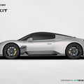 Maserati MC20 Paktechz Full Dry Carbon Aerodynamics Kit Aftermarket Carbon Fiber Part / Bodykit - Robot Bodykits