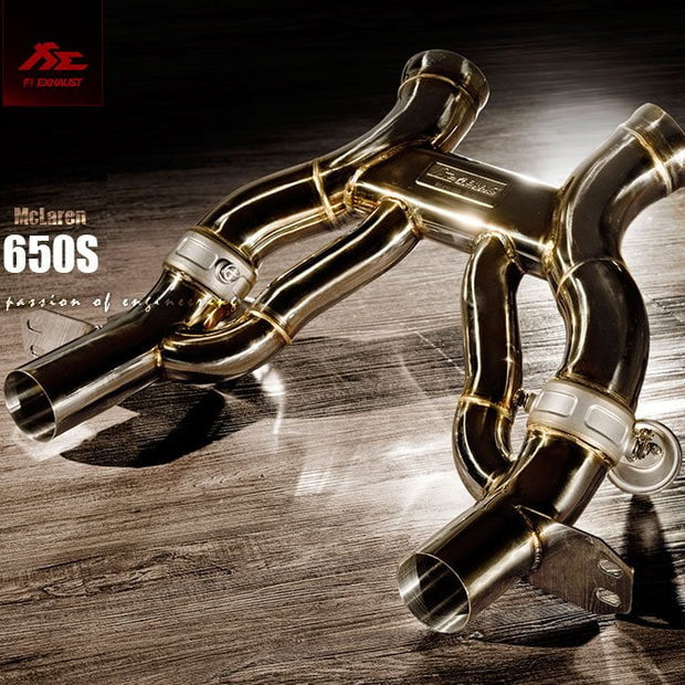 McLaren 650S Coupe / Spider Fi Exhaust Aftermarket Carbon Fiber Part / Bodykit - Robot Bodykits