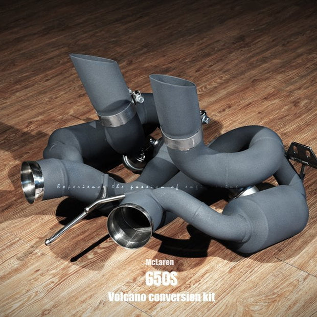 McLaren 650S Coupe / Spider Volcano Conversion Kit Fi Exhaust Aftermarket Carbon Fiber Part / Bodykit - Robot Bodykits