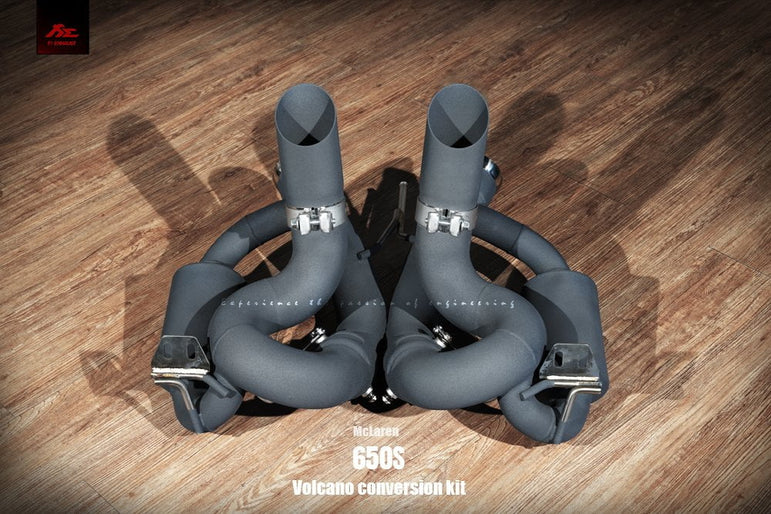 McLaren 650S Coupe / Spider Volcano Conversion Kit Fi Exhaust Aftermarket Carbon Fiber Part / Bodykit - Robot Bodykits