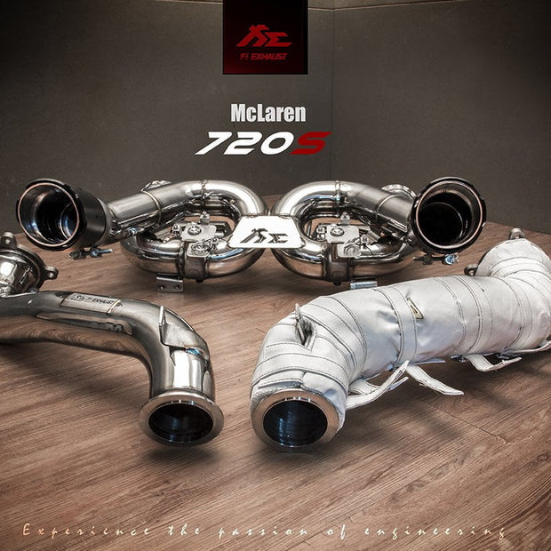McLaren 720S Coupe / Spider Fi Exhaust Valvetronic Muffler + Fi Pro App Module