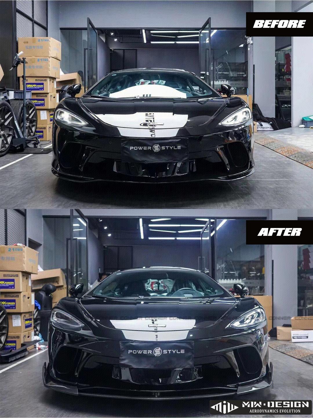 McLaren GT MiW AMANS Full Gloss Prepreg Carbon Aerodynamics Kit Aftermarket Carbon Fiber Part / Bodykit - Robot Bodykits