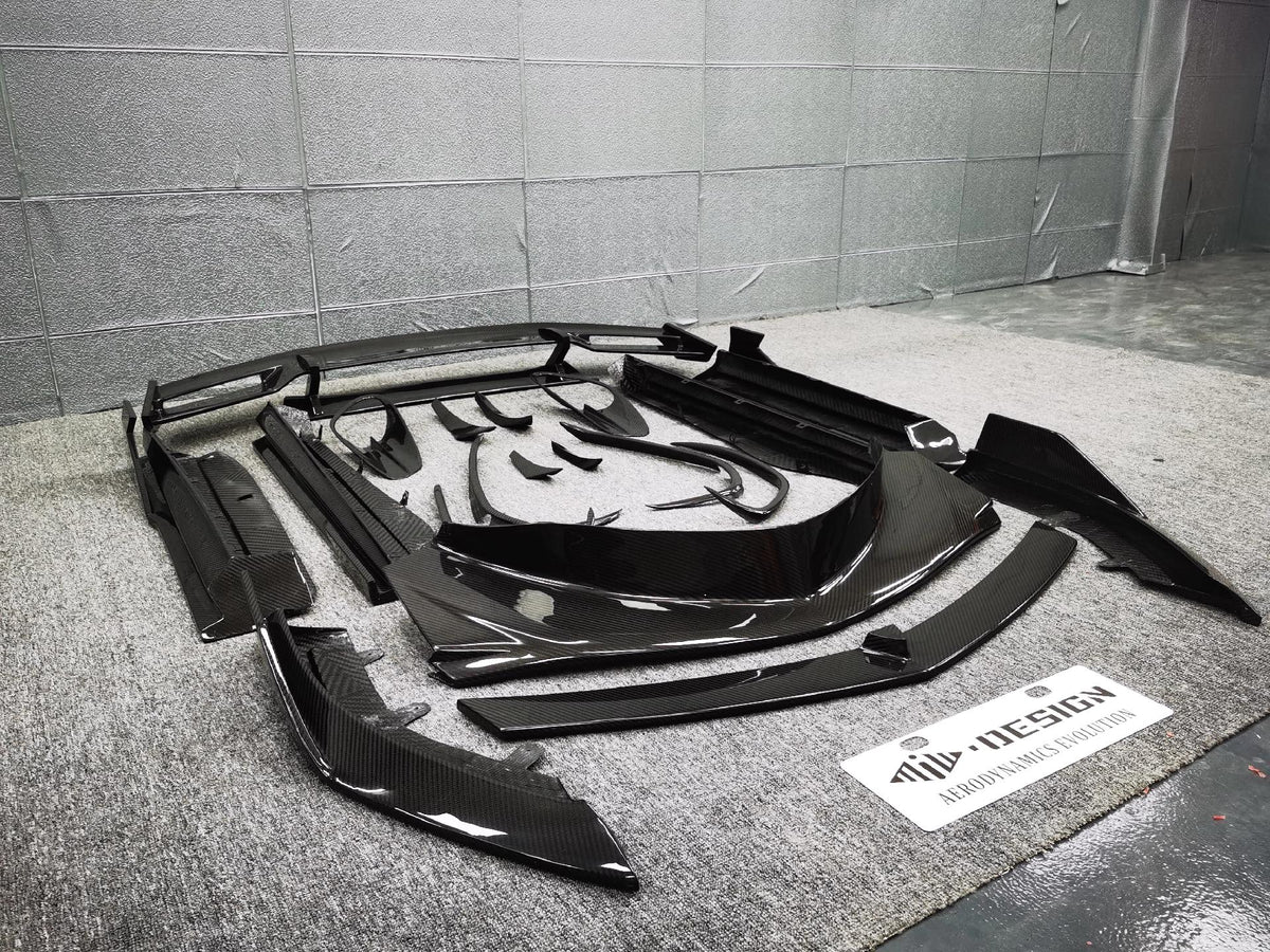 McLaren GT MiW AMANS Full Gloss Prepreg Carbon Aerodynamics Kit Aftermarket Carbon Fiber Part / Bodykit - Robot Bodykits