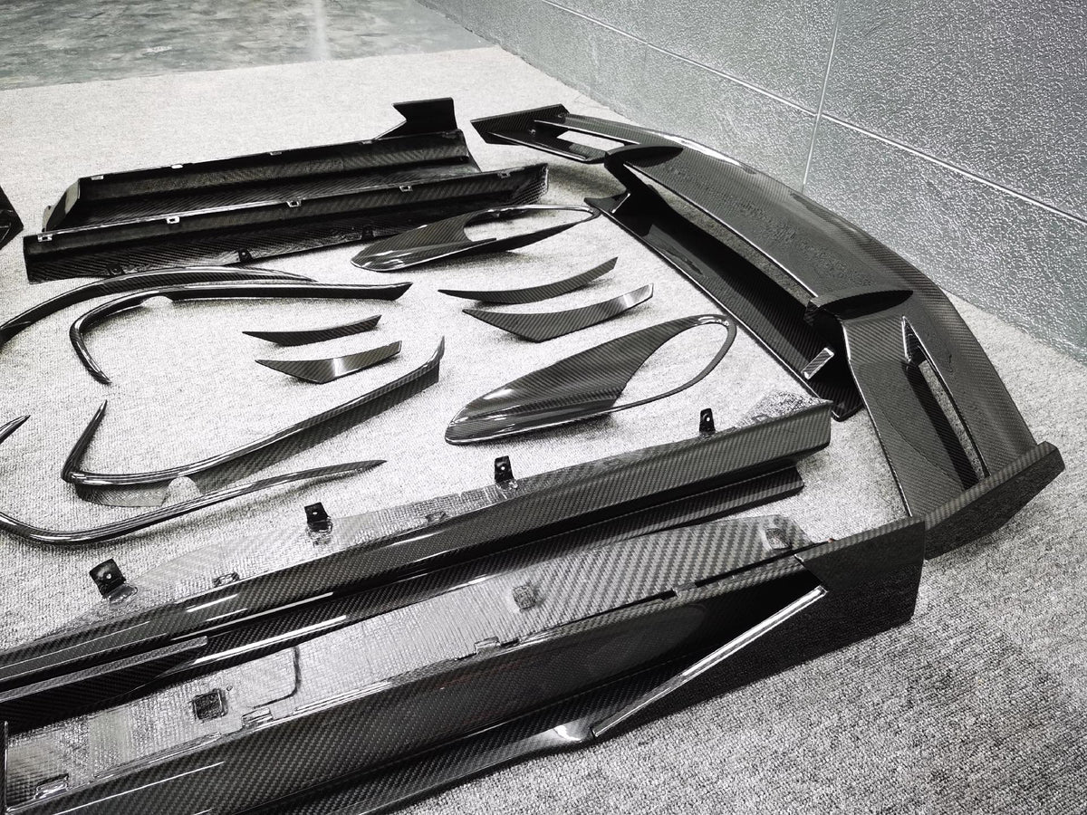 McLaren GT MiW AMANS Full Gloss Prepreg Carbon Aerodynamics Kit Aftermarket Carbon Fiber Part / Bodykit - Robot Bodykits