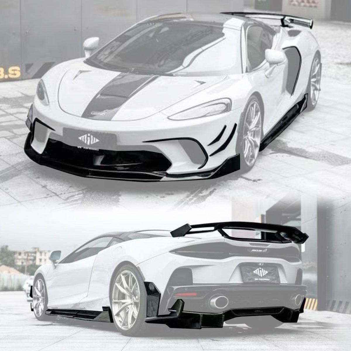 McLaren GT MiW AMANS Full Gloss Prepreg Carbon Aerodynamics Kit Aftermarket Carbon Fiber Part / Bodykit - Robot Bodykits