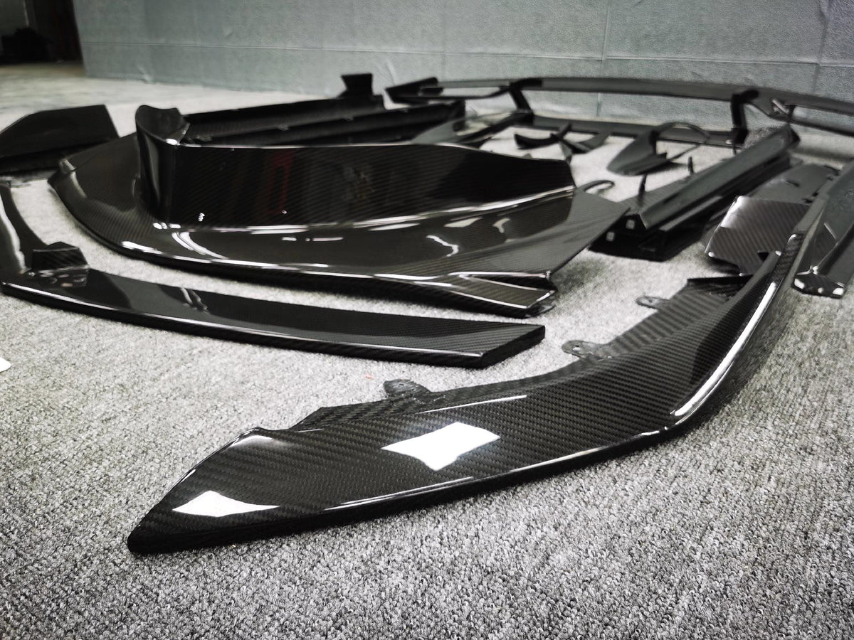 McLaren GT MiW AMANS Full Gloss Prepreg Carbon Aerodynamics Kit Aftermarket Carbon Fiber Part / Bodykit - Robot Bodykits