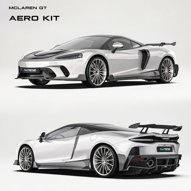 Mclaren GT Paktechz Full Dry Carbon Aerodynamics Kit Aftermarket Carbon Fiber Part / Bodykit - Robot Bodykits