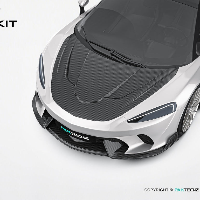 Mclaren GT Paktechz Full Dry Carbon Aerodynamics Kit Aftermarket Carbon Fiber Part / Bodykit - Robot Bodykits