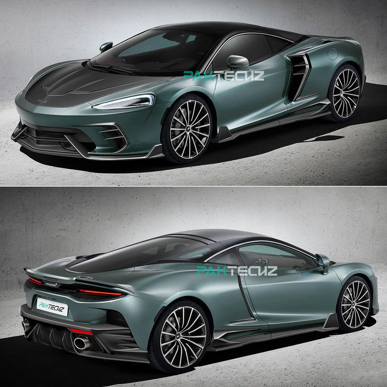 Mclaren GT Paktechz Full Dry Carbon Aerodynamics Kit Aftermarket Carbon Fiber Part / Bodykit - Robot Bodykits