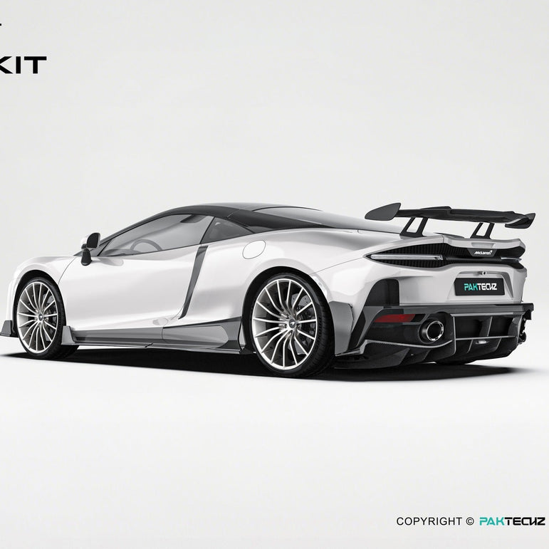 Mclaren GT Paktechz Full Dry Carbon Aerodynamics Kit Aftermarket Carbon Fiber Part / Bodykit - Robot Bodykits