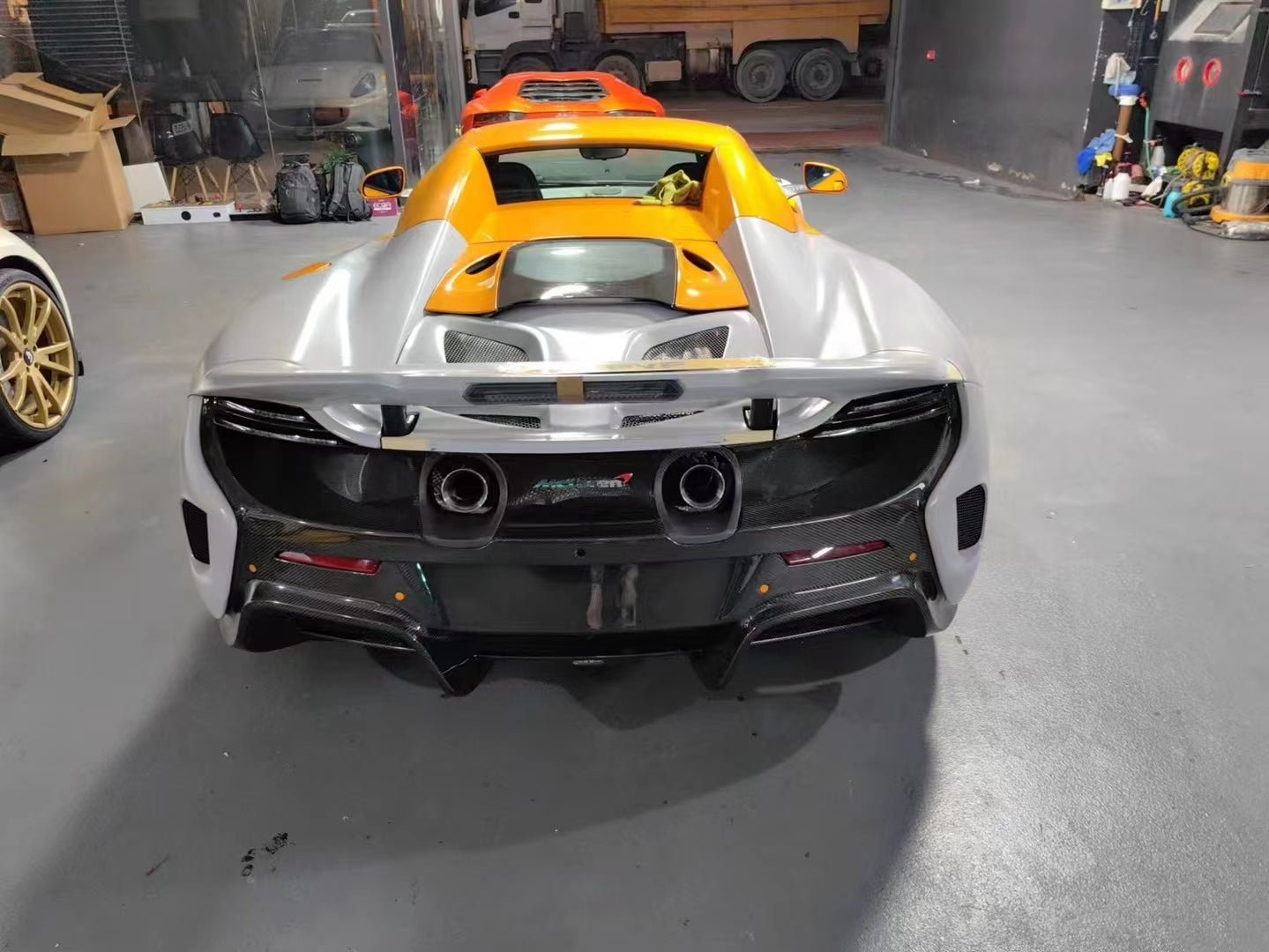 McLaren MP4-12C/625C/650S Upgrade 675LT Style Full Body Kit Aftermarket Carbon Fiber Part / Bodykit - Robot Bodykits