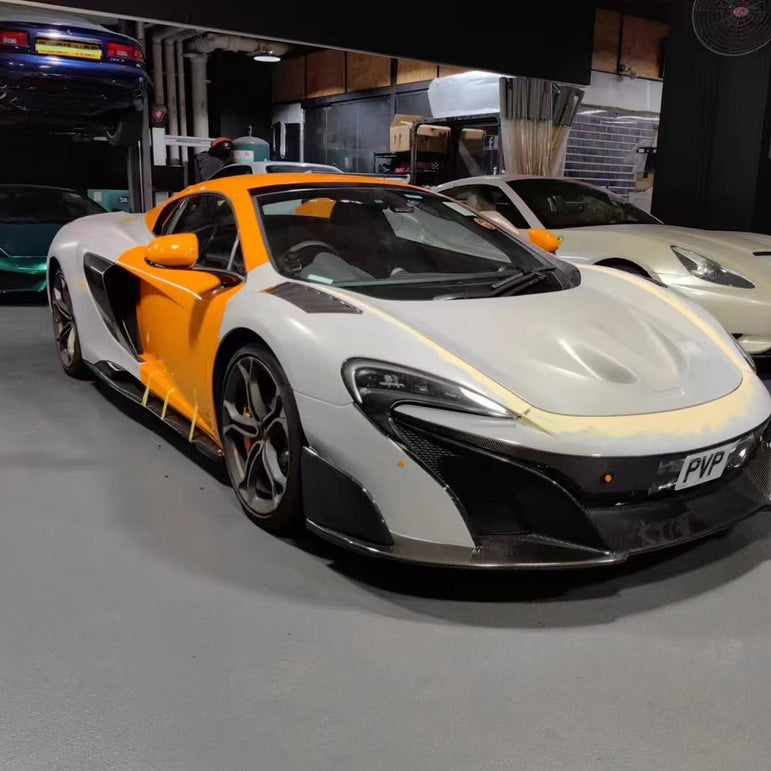 McLaren MP4-12C/625C/650S Upgrade 675LT Style Full Body Kit Aftermarket Carbon Fiber Part / Bodykit - Robot Bodykits