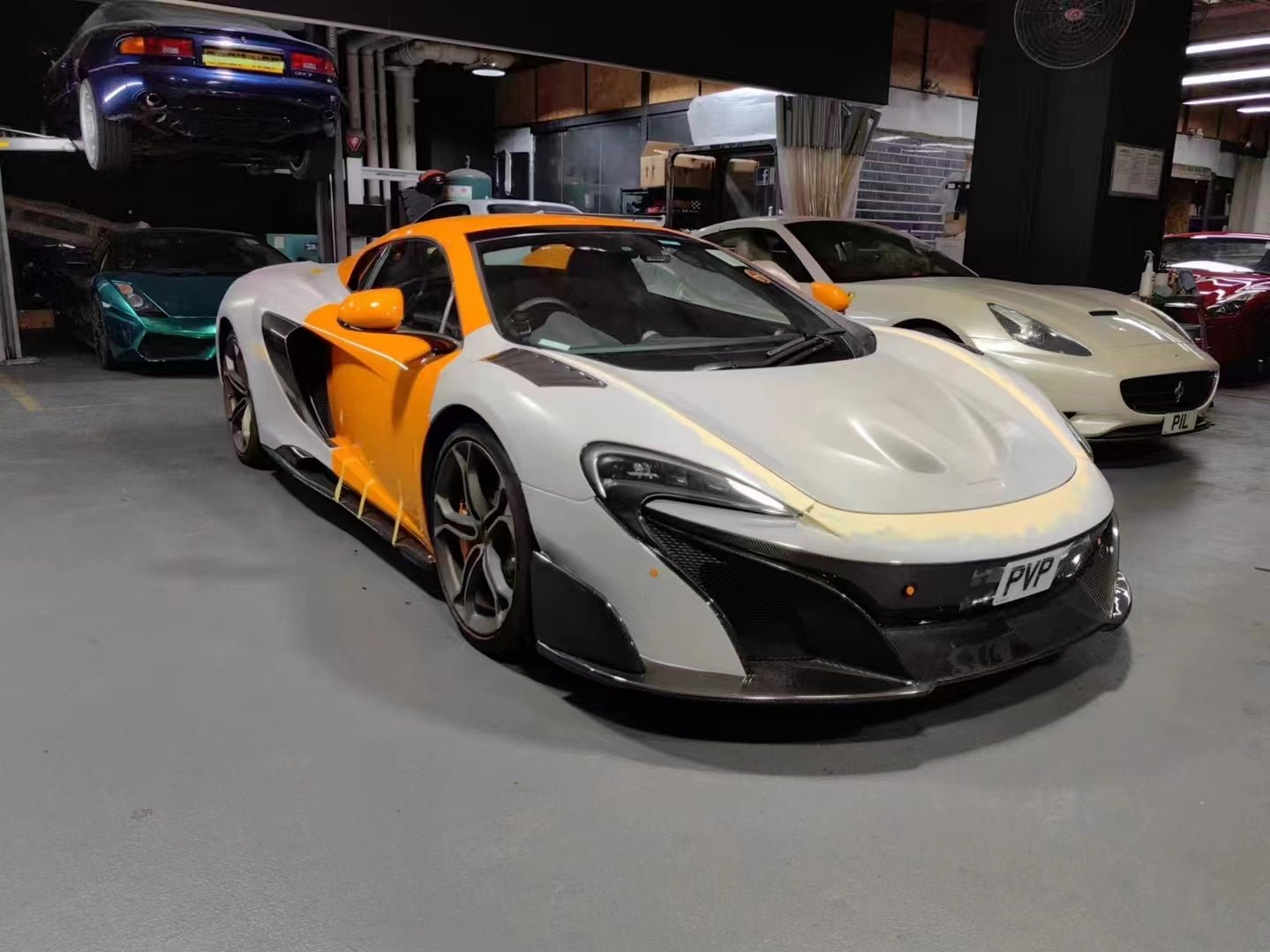 McLaren MP4-12C/625C/650S Upgrade 675LT Style Full Body Kit Aftermarket Carbon Fiber Part / Bodykit - Robot Bodykits